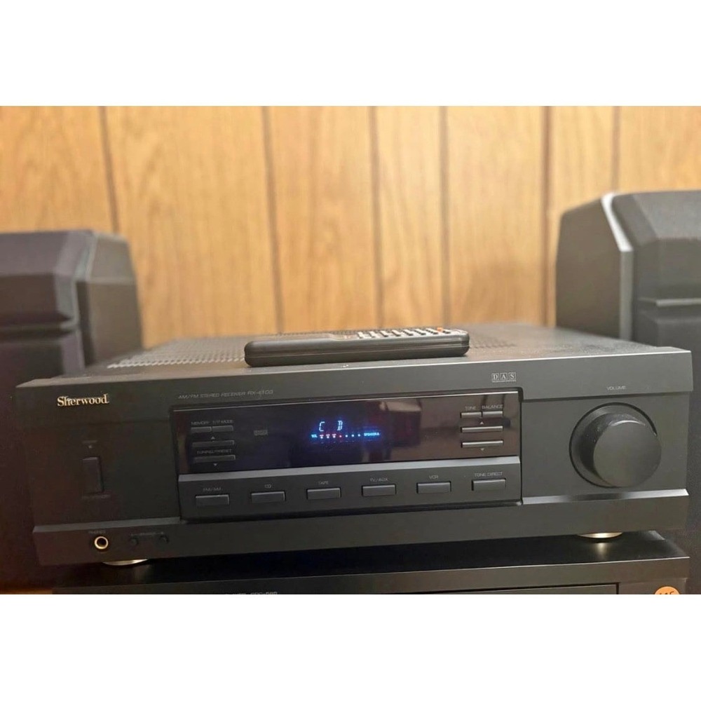 Sherwood AM/FM Stereo Receiver FX-4100 tested working